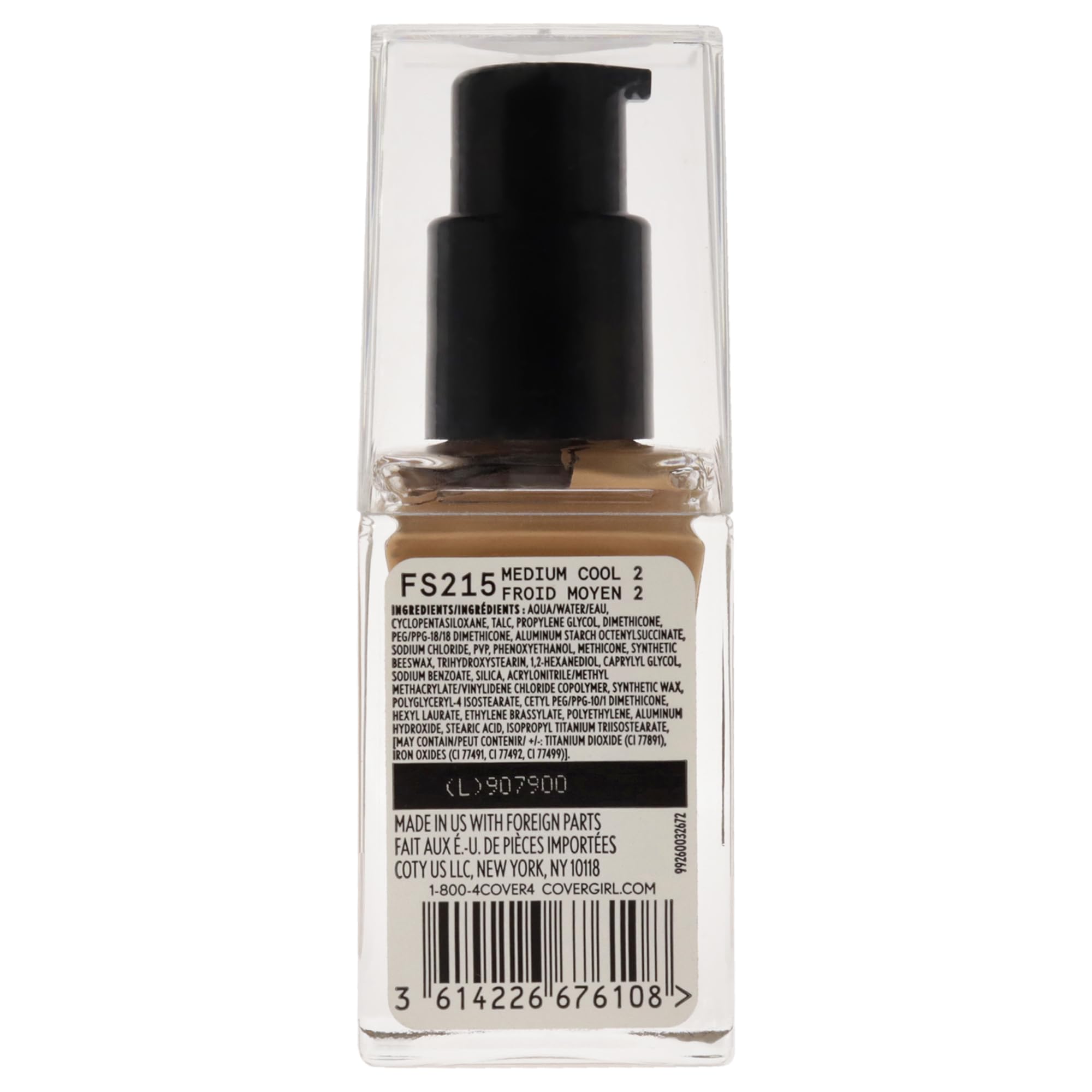 COVERGIRL Matte Ambition, All Day Foundation, Medium Cool 2, 1.01 Ounce